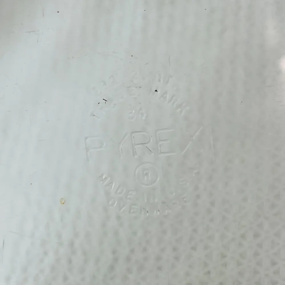 Vtg PYREX #233-S Clear Fluted Glass 13x9x2 3Qt Casserole/Baking Dish Lasagna Pan